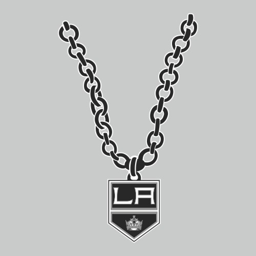 Los Angeles Kings Necklace logo iron on paper